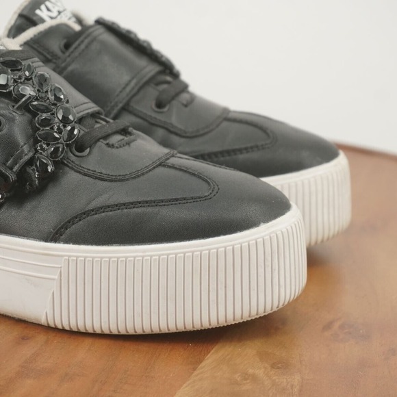 Karl Lagerfeld Black and White Sneakers - Picture 2 of 9